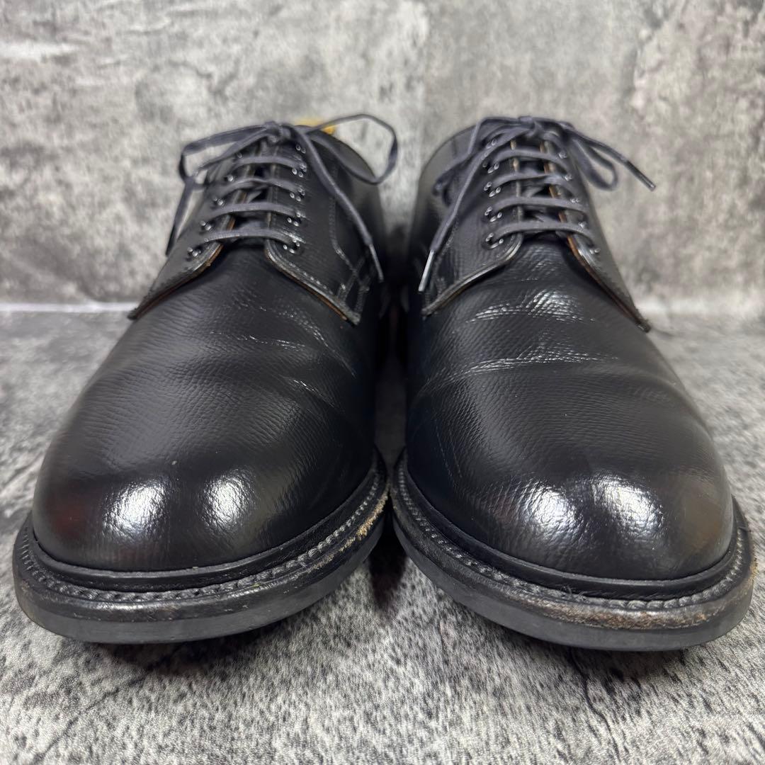 【美品】グラッドハンド × リーガル 643S ポストマン 黒 シボ革 28cm