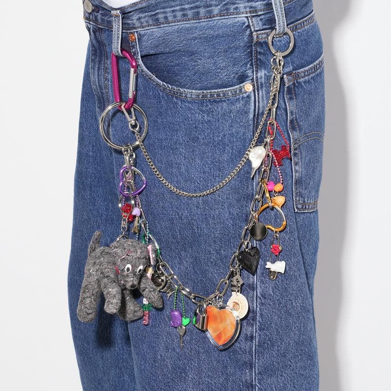 Doublet 25AW KEY CHAIN WITH DOG DOLL マルチ