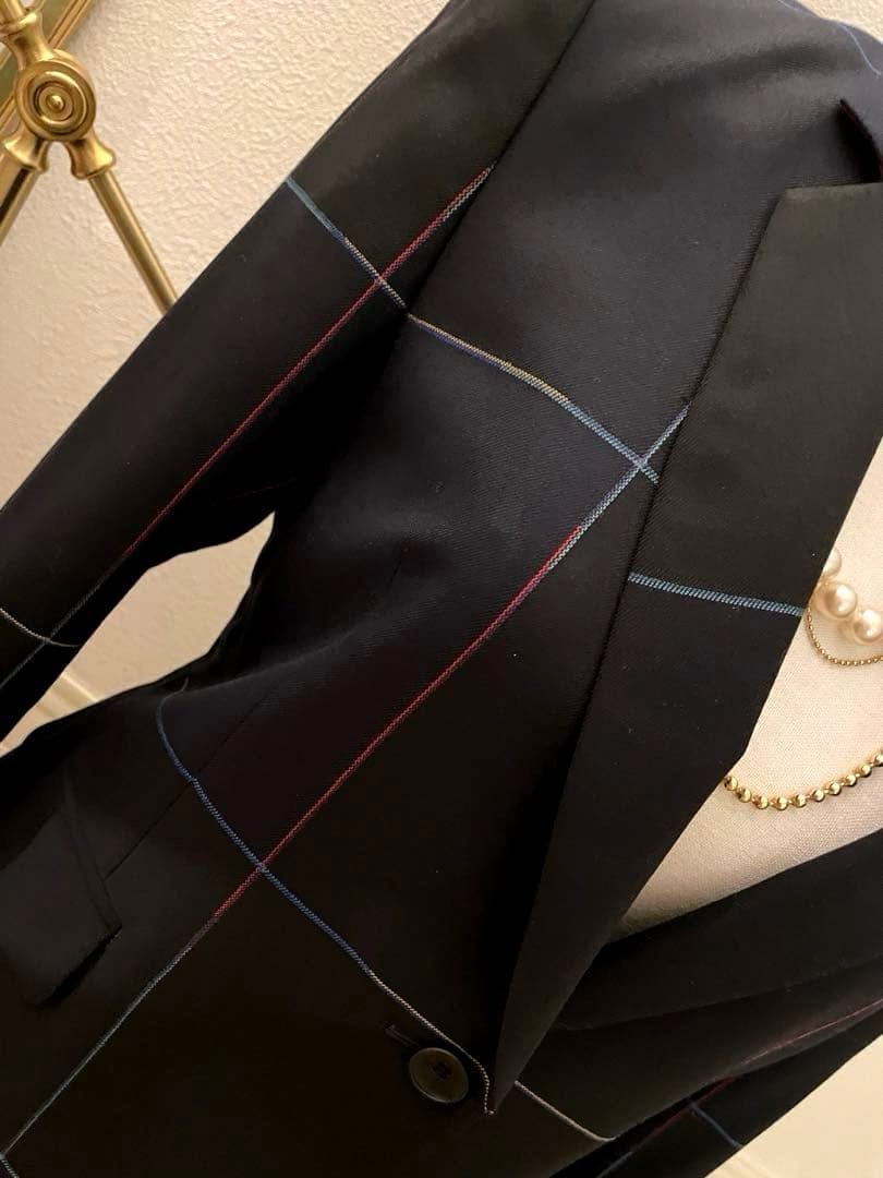 【9万円】Paul Smith マルチカラーチェックデザイン　スーツ