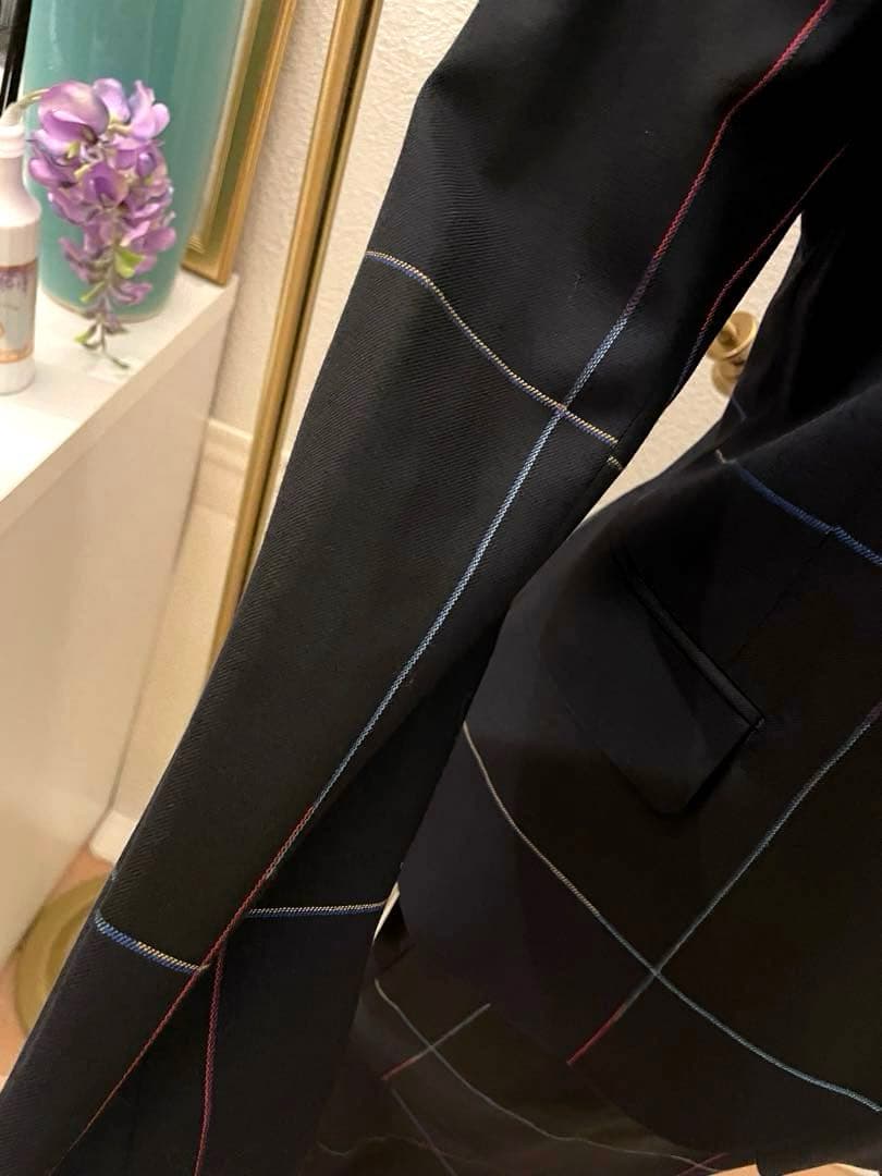 【9万円】Paul Smith マルチカラーチェックデザイン　スーツ