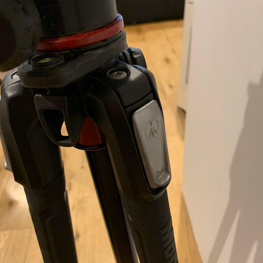 【美品】Manfrotto 190 3段 + XPRO3ウェイ雲台