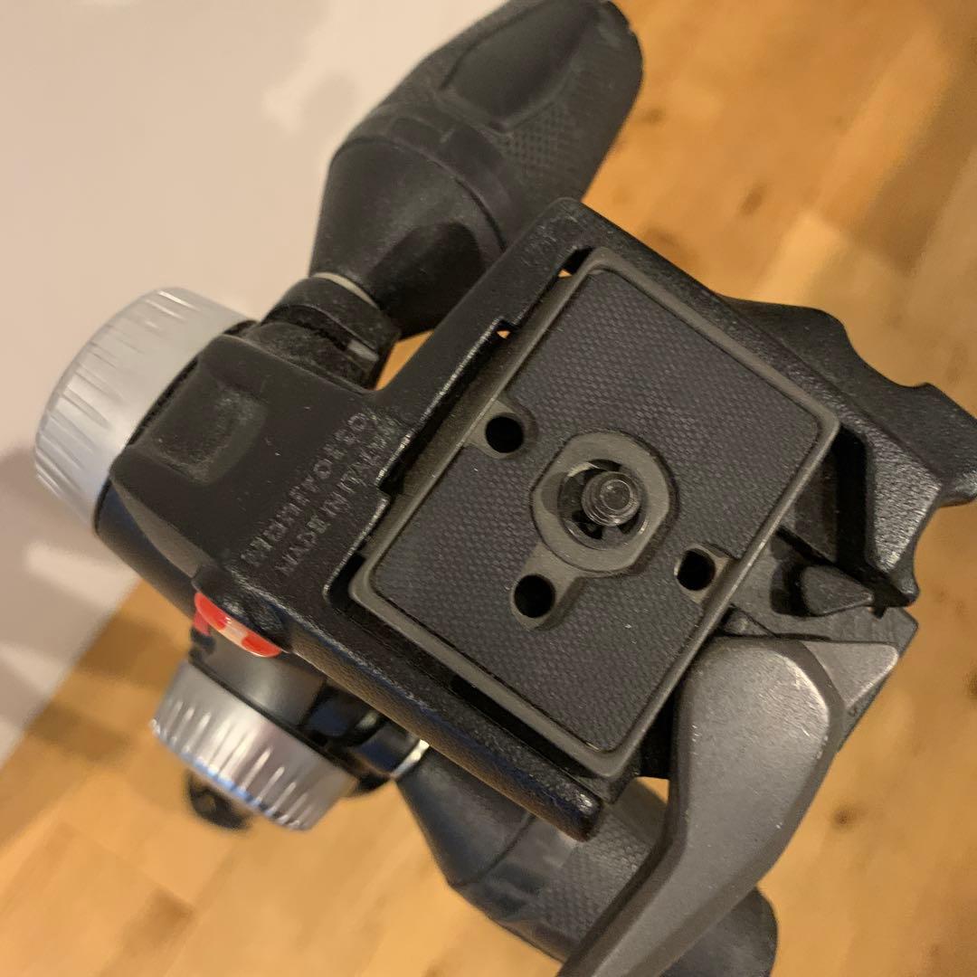 【美品】Manfrotto 190 3段 + XPRO3ウェイ雲台