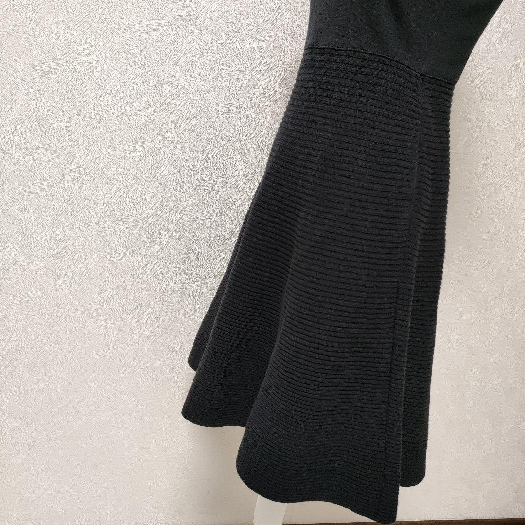 FOXEY　ニットワンピース　フレアシルエット　フォクシー　38