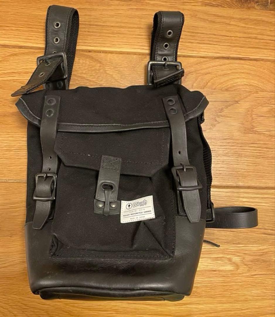 ラフモーターサイクルガレージ　ツールバック　サイドバック　ハーレー　チョッパー