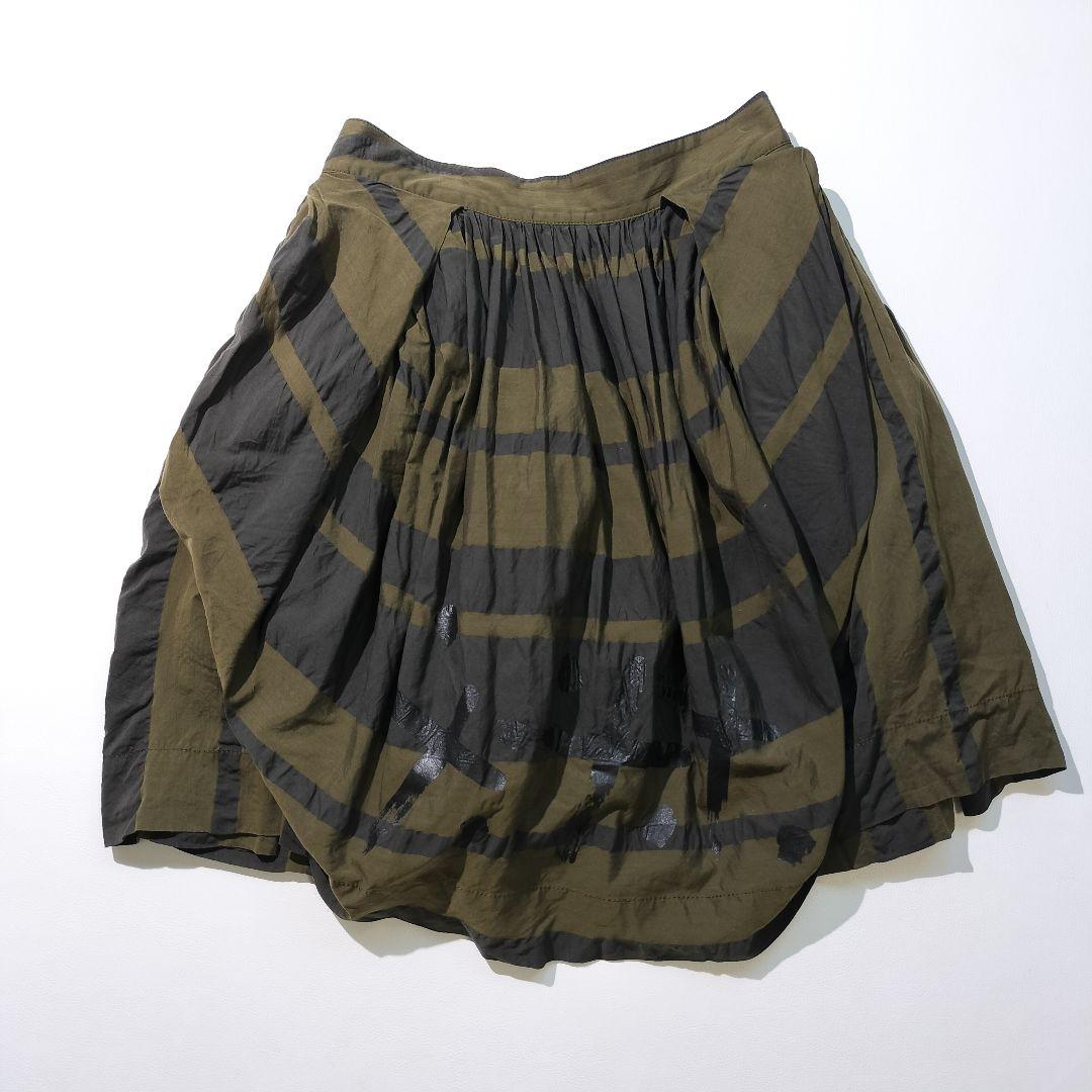 ヴィヴィアンウエストウッド レッドレーベル 変形 プリーツ スカート