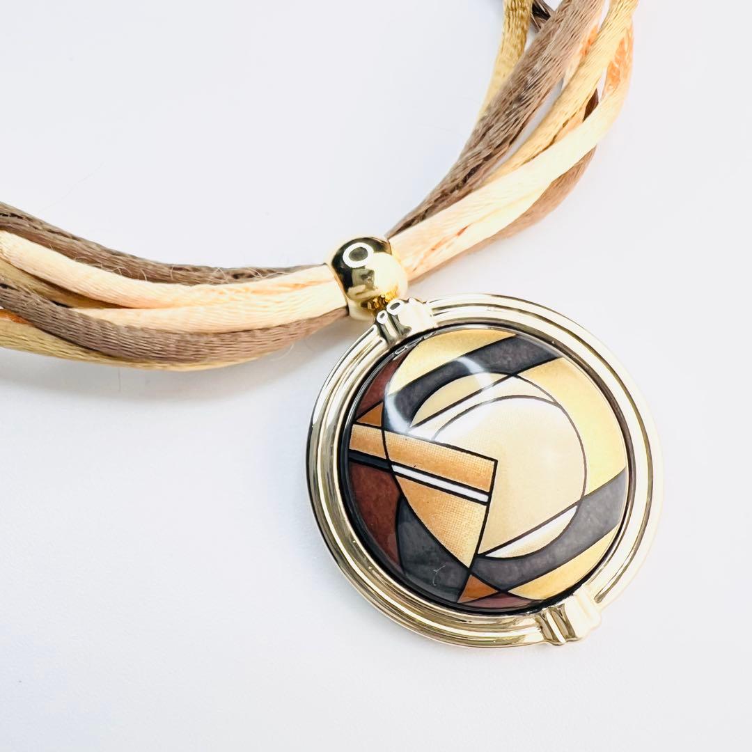 美品♪ MICHAELA FREY WTEN サークルトップ ロープネックレス.