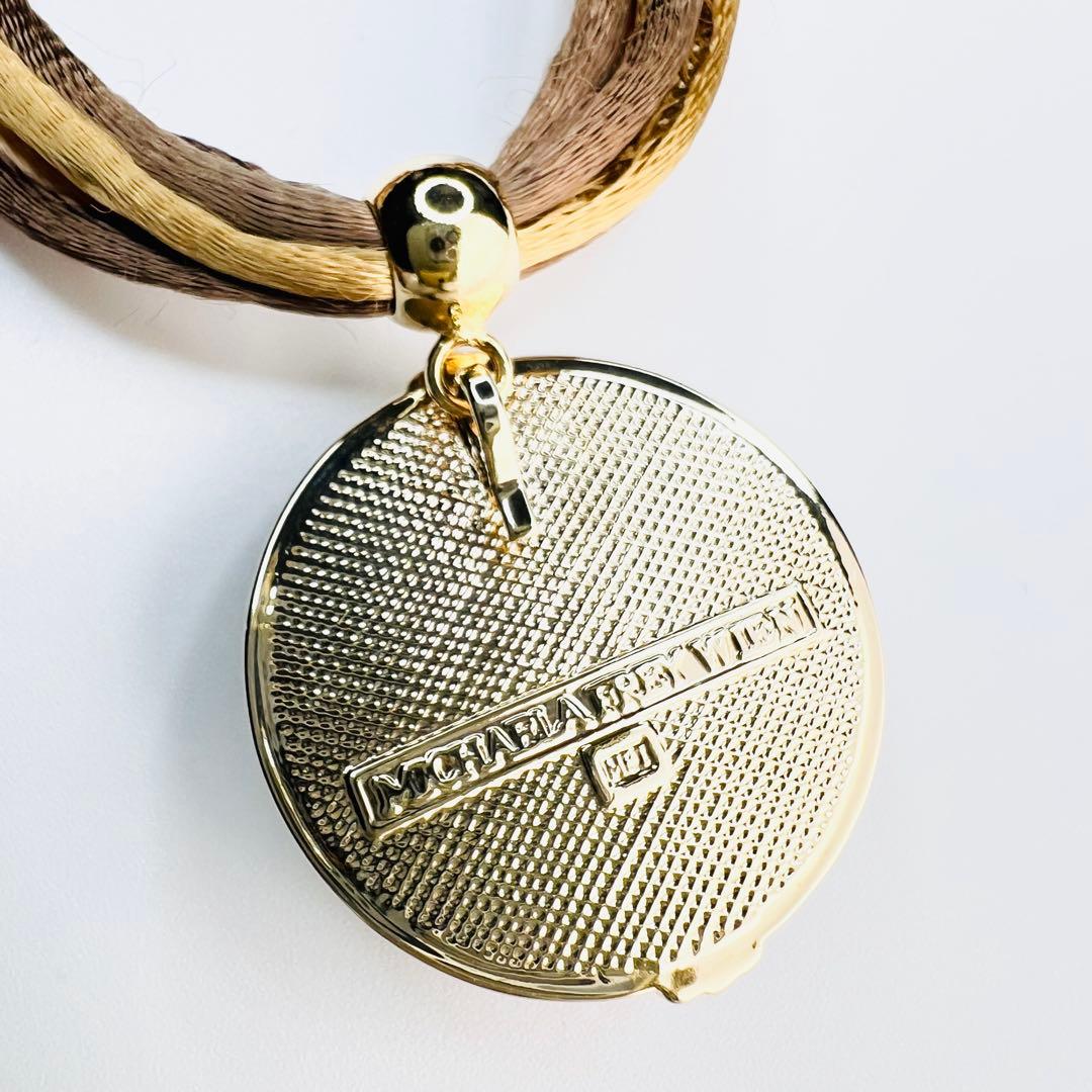 美品♪ MICHAELA FREY WTEN サークルトップ ロープネックレス.