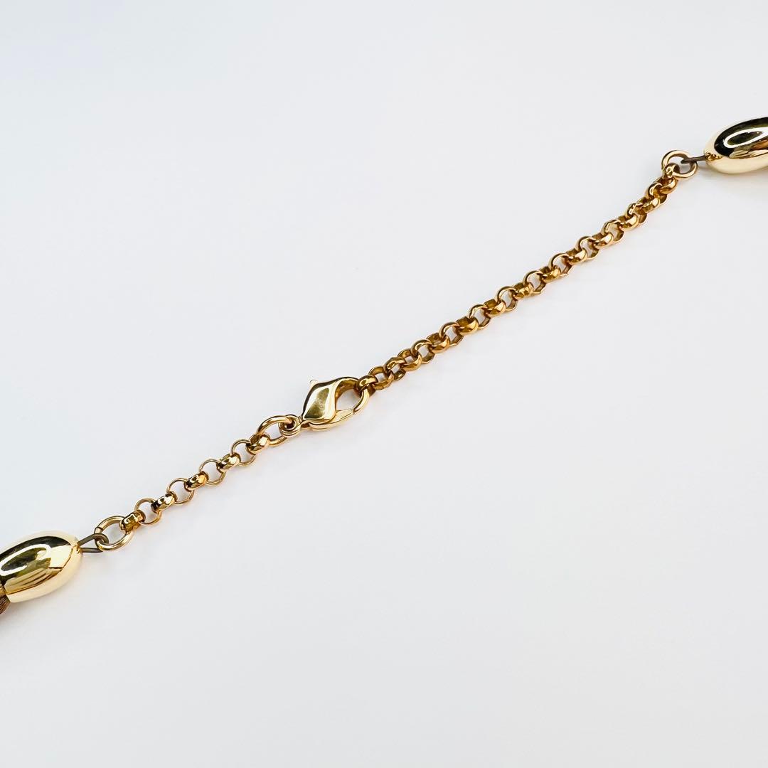 美品♪ MICHAELA FREY WTEN サークルトップ ロープネックレス.