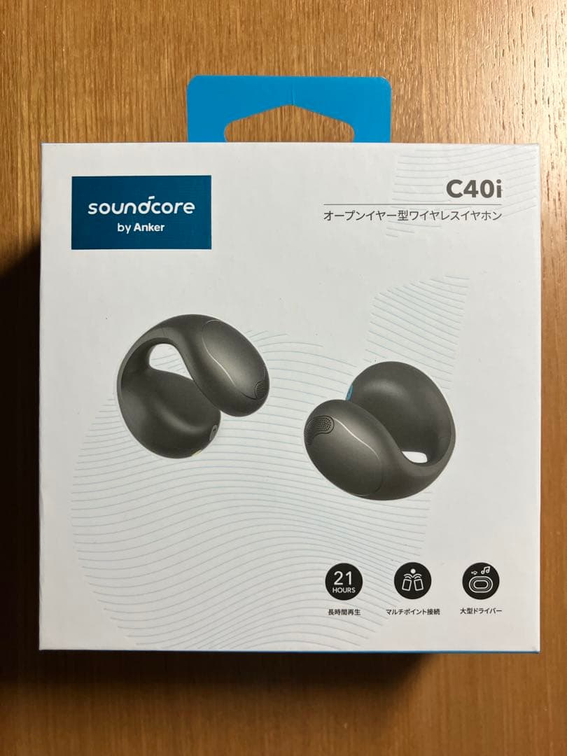 【新品、未開封】ワイヤレスイヤホンC40i soundcore by Anker