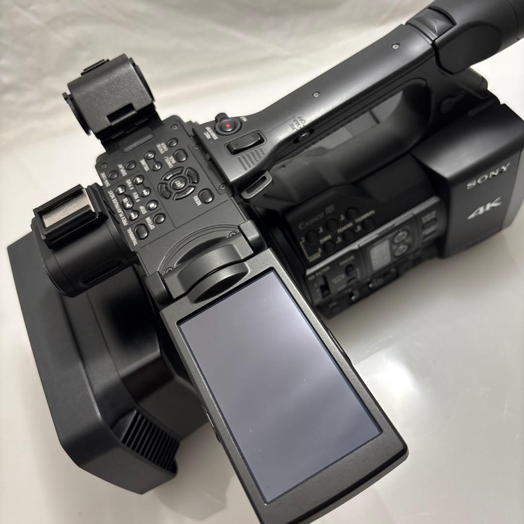【美品】SONY FDR-AX1 ハンディーカム4K ワイコン、マイク、ケース付