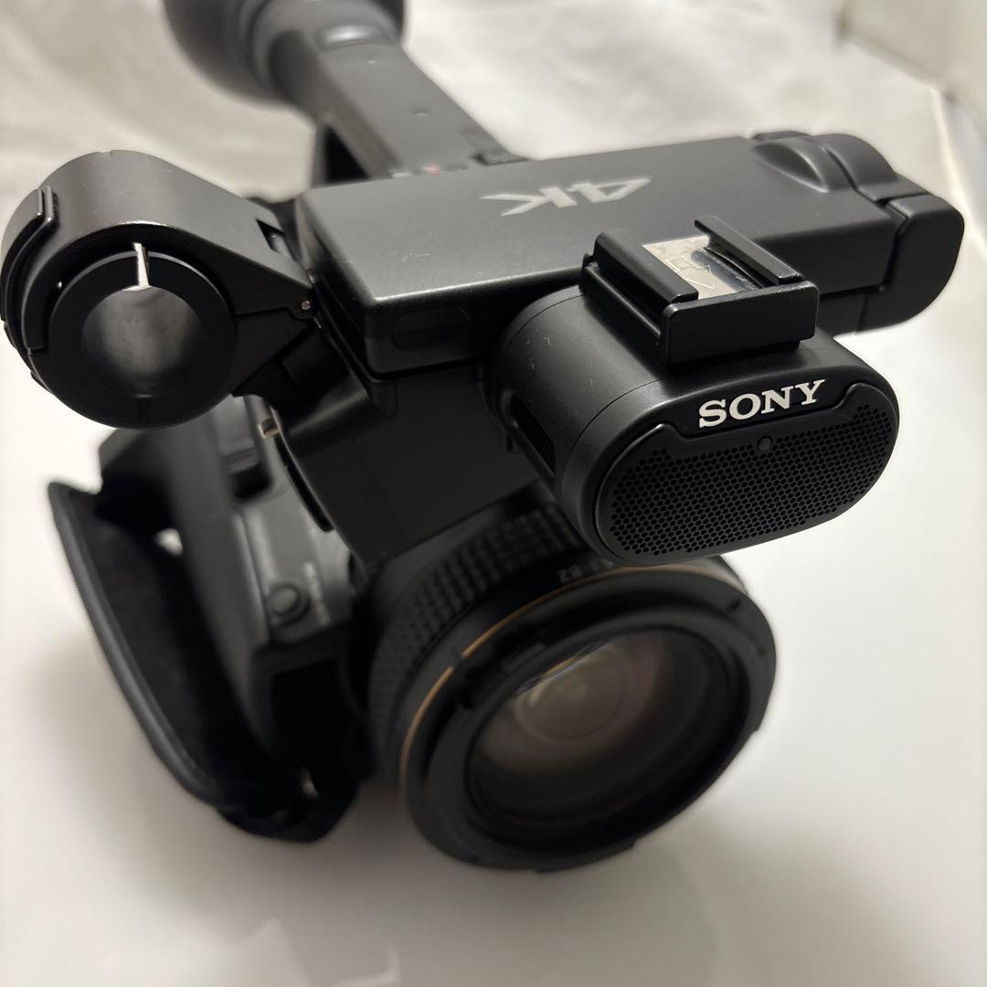 【美品】SONY FDR-AX1 ハンディーカム4K ワイコン、マイク、ケース付