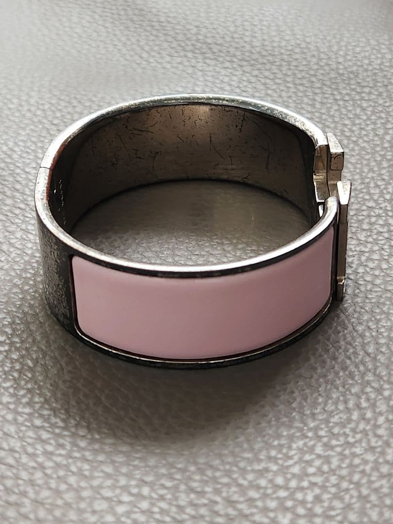 難あり★エルメス★HERMES★バングル★ピンク