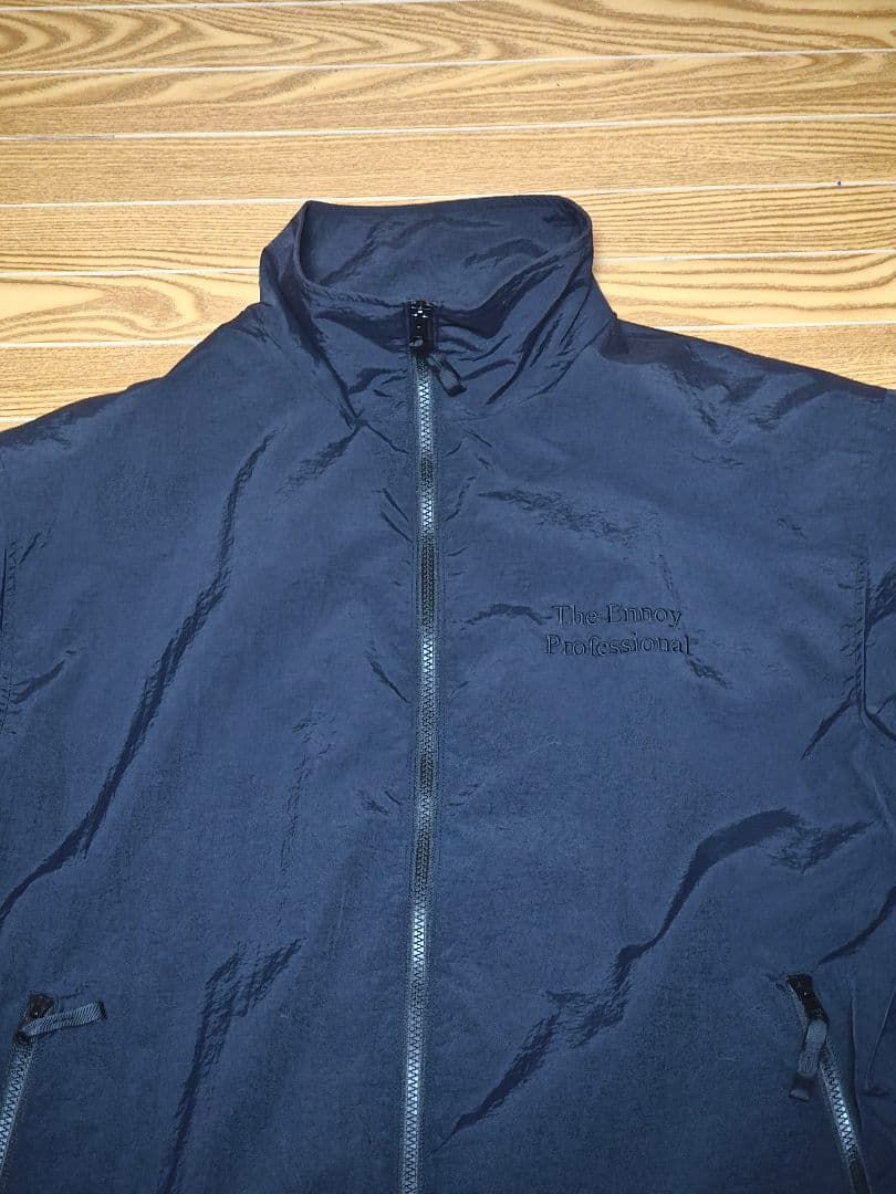 ennoy 23ss シャカシャカ　セットアップ　BLACK　Ｌsize 美品