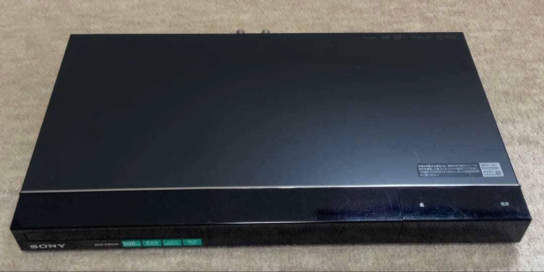 SONY BDZ-EW520 Blu-rayレコーダー　500GB