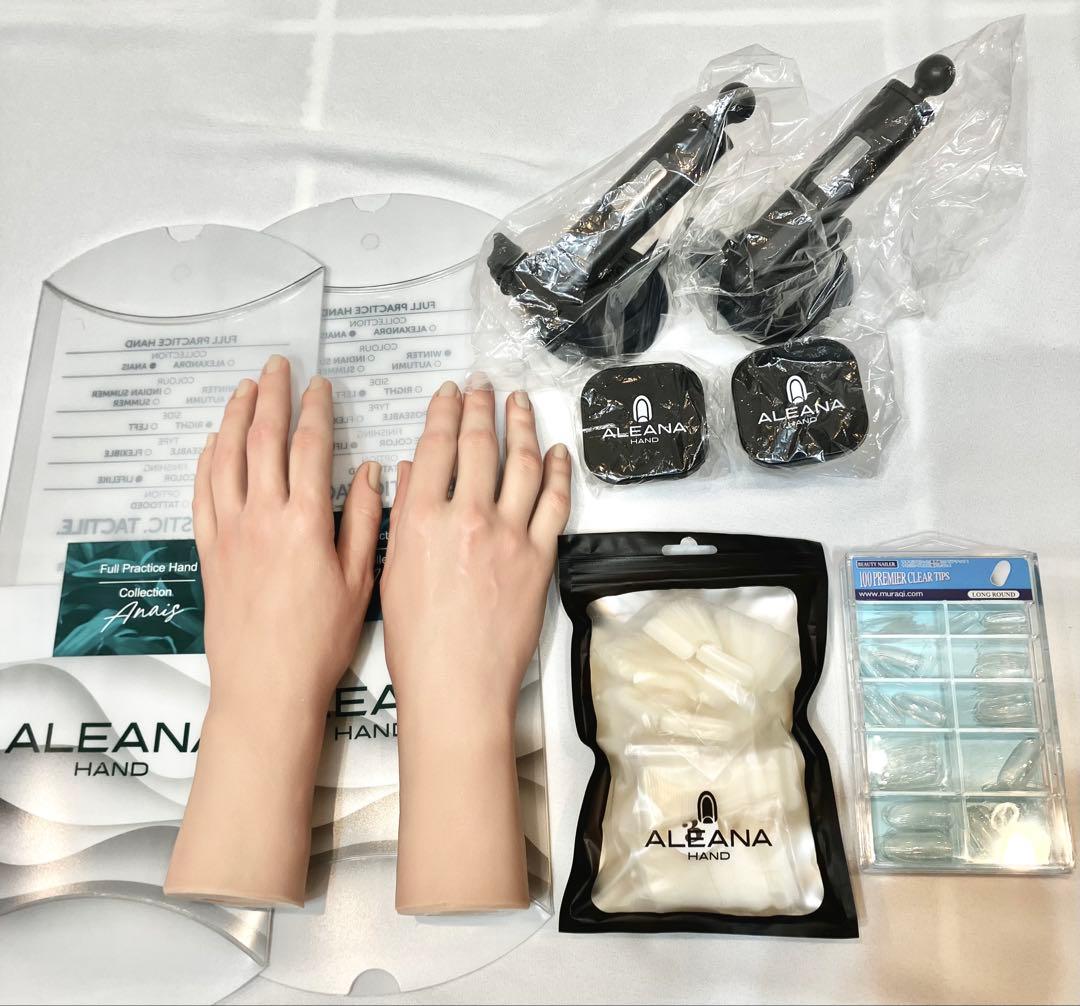 ☆*☆様 アリアナハンド両手フルハンドワイヤー入り/マグネットホルダー、チップ付