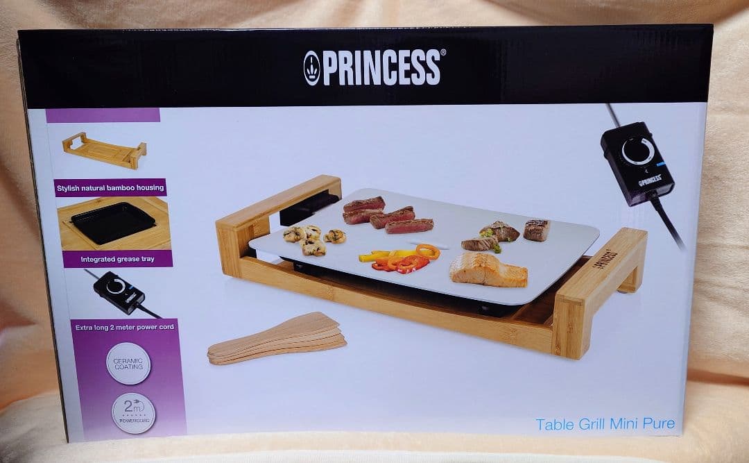 【新品未開封】PRINCESS Table Grill Mini Pure