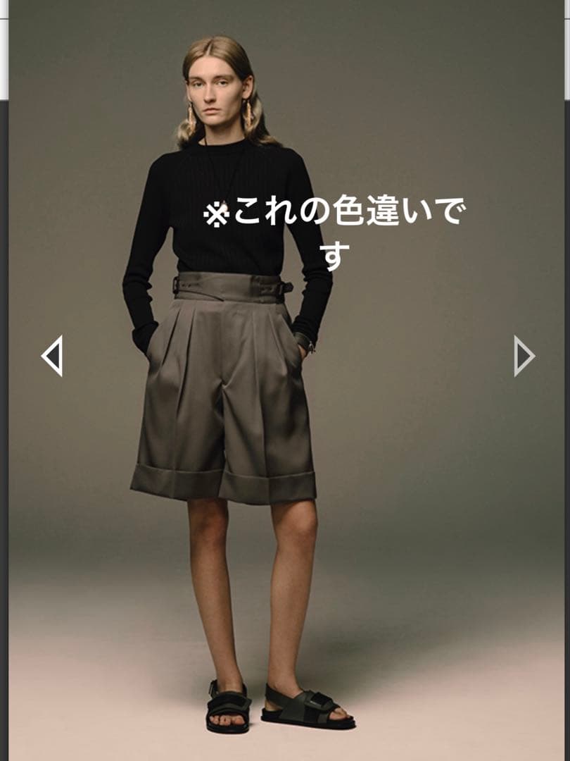 ザリラクス　グルカショートパンツ　ブラック　36