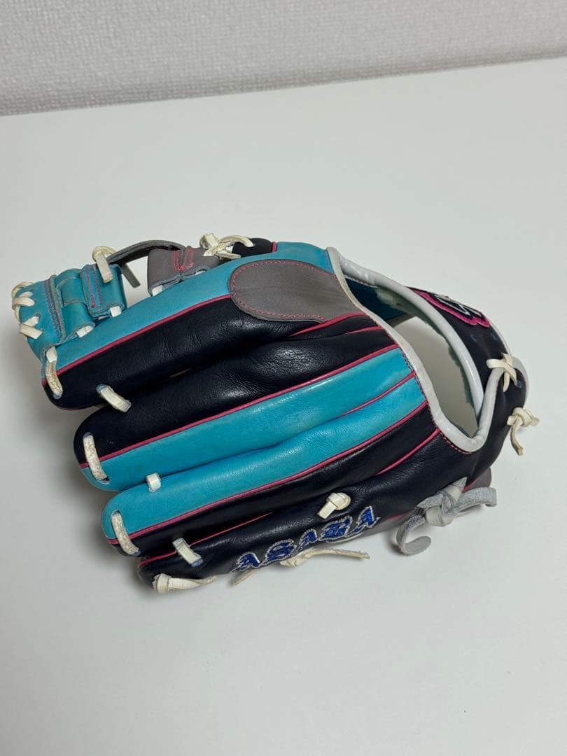 ぴ*ま様 Slugger 久保田スラッガー　オーダー　軟式グローブ　良型　内野手