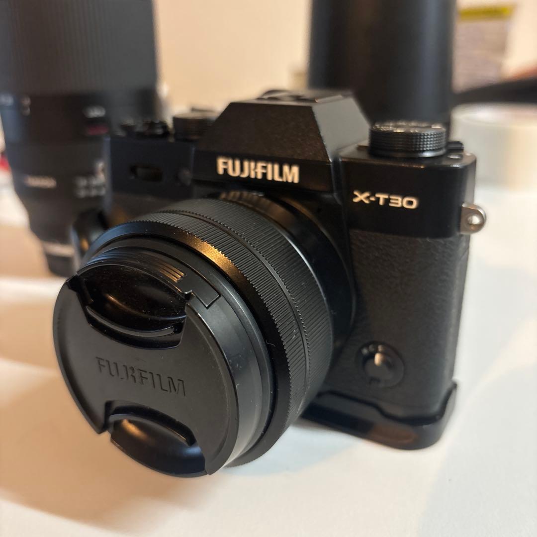 FUJIFILM X-T30 レンズ4本付き　ミラーレスカメラ ブラック