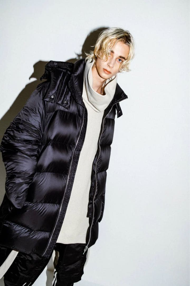 ジャケット・アウター A.F ARTEFACT DUVET VERTICAL DOWN JACKET