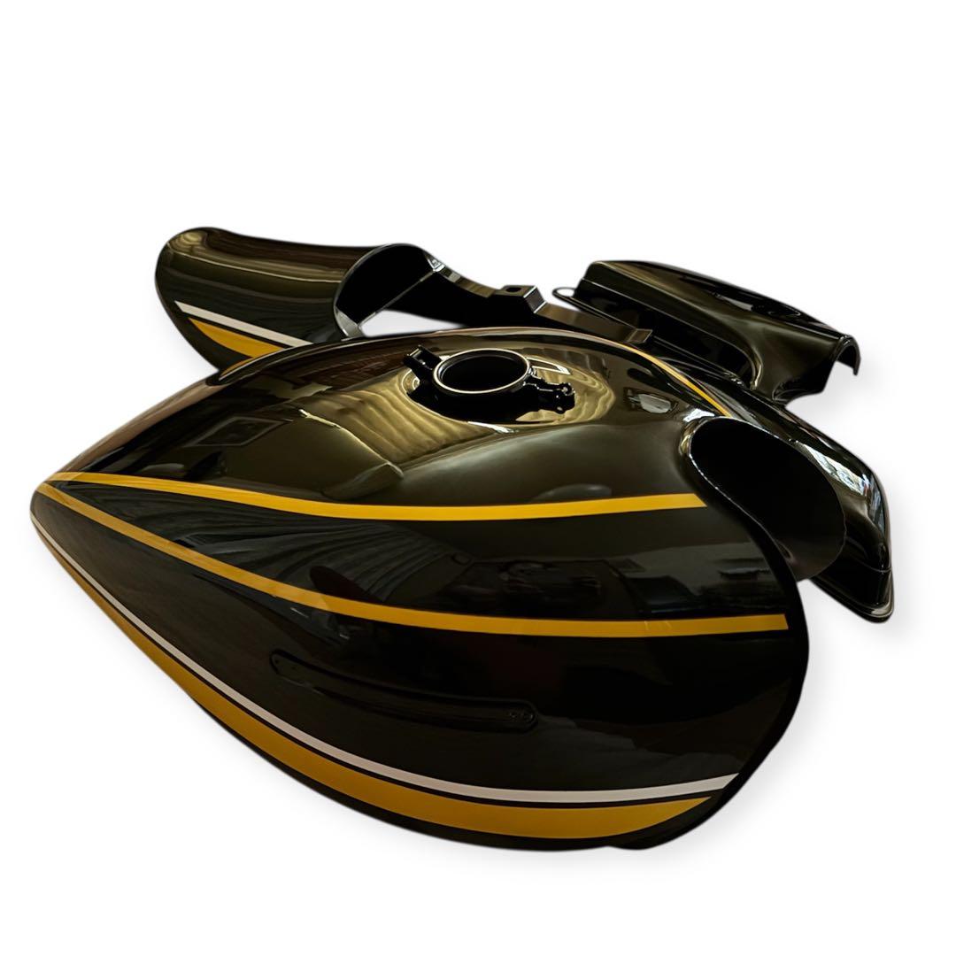 レア希少♡カワサキ1974年型Z1A/Z2A イエロータイガー外装セットMRS製