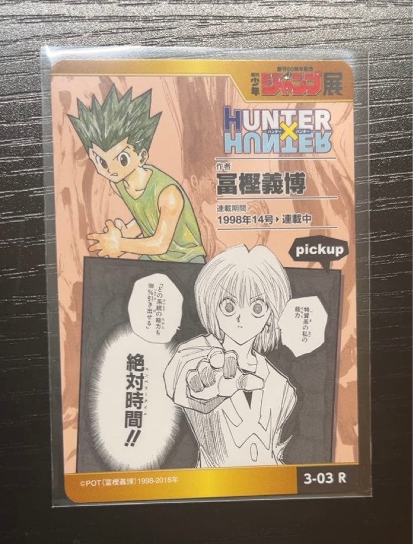 ジャンプ展 オールスターカードコレクション HUNTER×HUNTER