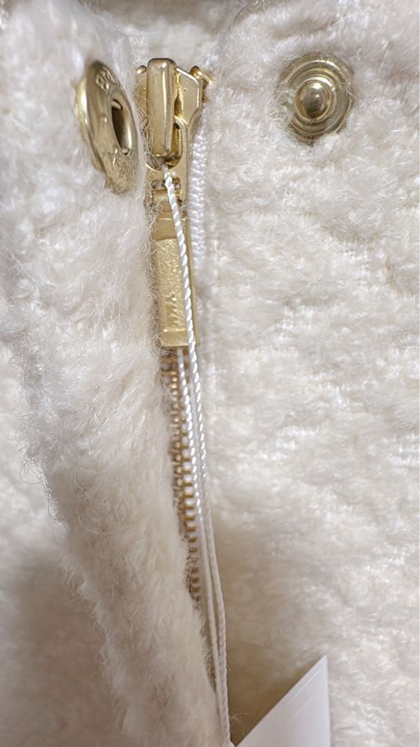 新品未使用・タグ付きエムドットem. 2way fur gilet ファーベスト