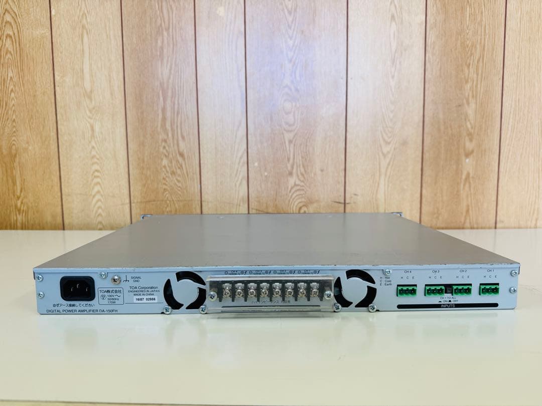 TOA DA-150FH デジタルパワ－アンプ