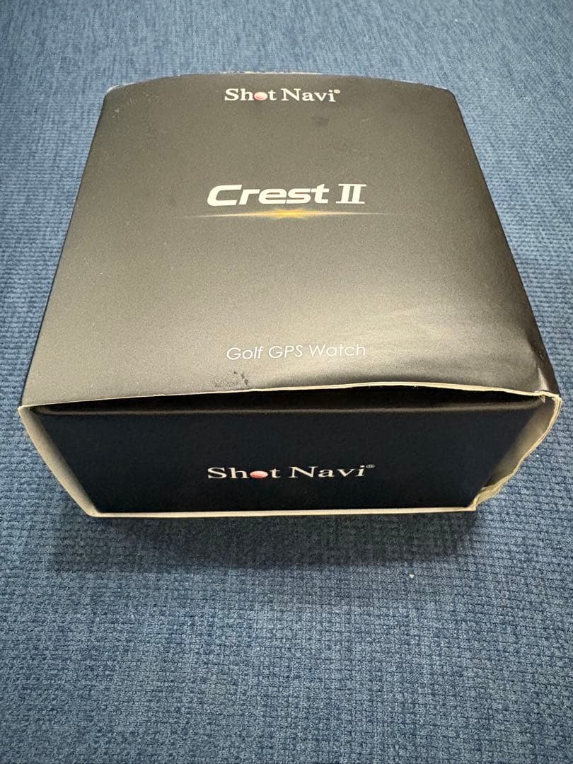 【つばのん】Shot Navi Crest II ゴルフGPSウォッチ
