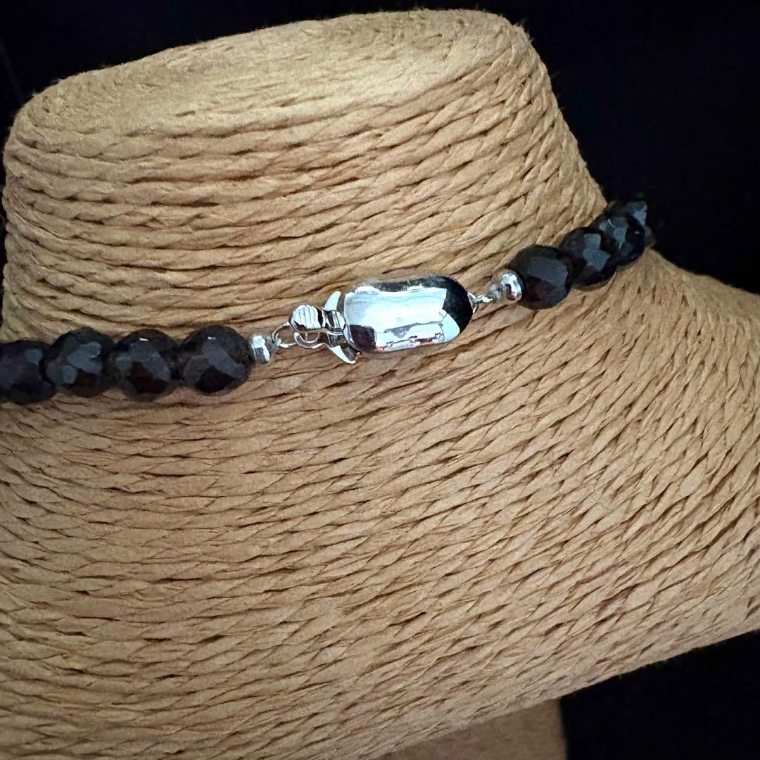 ベ*ー様 未使用　スモーキークォーツ　グラデーション　ネックレス