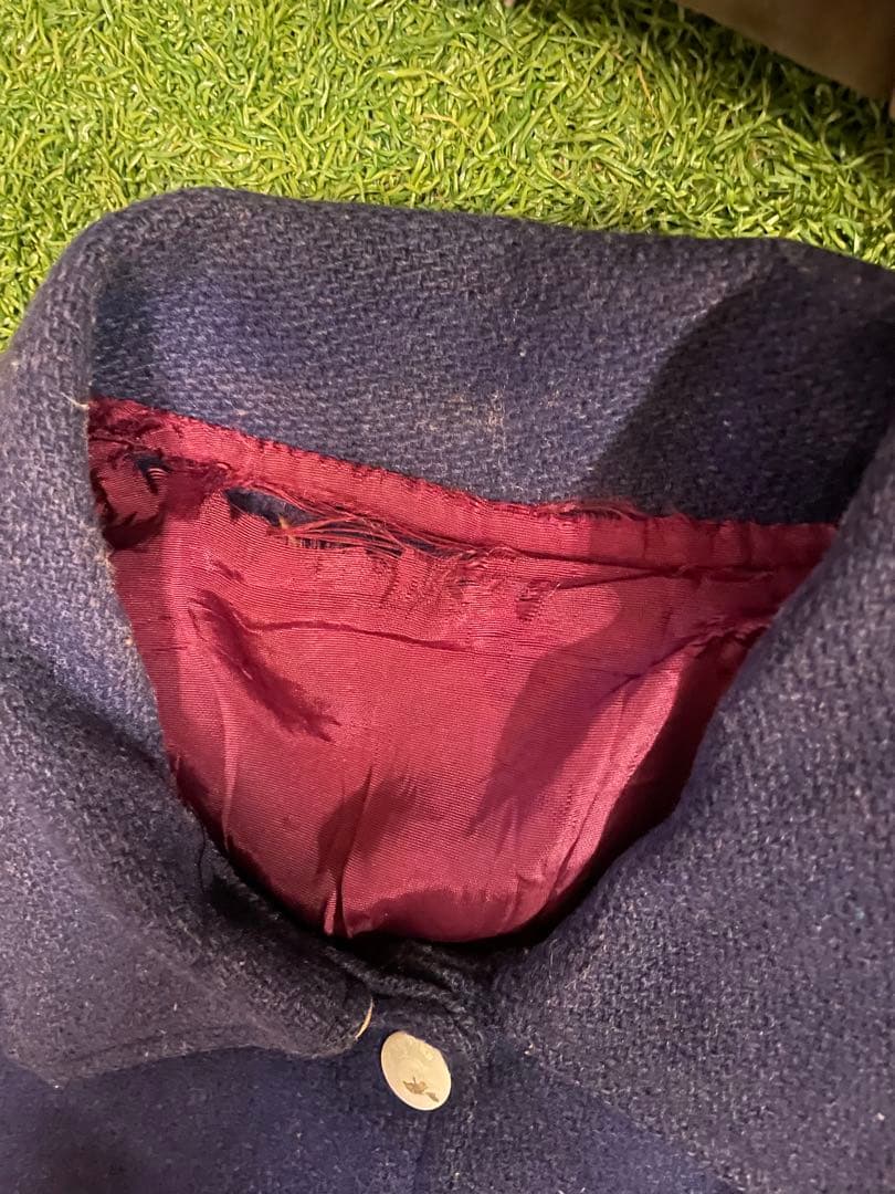 姫丸鰹節虫 vintageネイビー スタジャン 60s