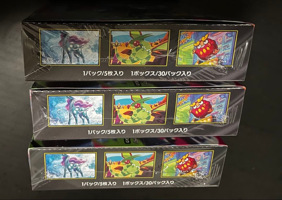 ポケモンカードゲーム 4BOX シュリンク付き まとめ売り 新品・未開封