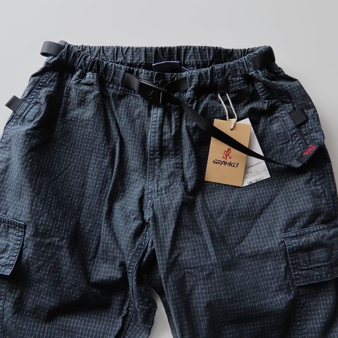 グラミチ ナノユニバース別注 リップストップカーゴパンツ S 顔料染め