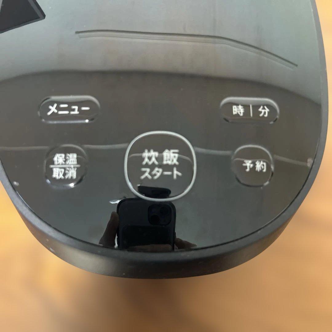 美品2023年製SHARP IH炊飯器 3合焚きKS-HF06B