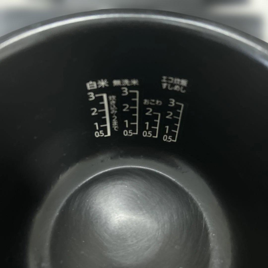 美品2023年製SHARP IH炊飯器 3合焚きKS-HF06B