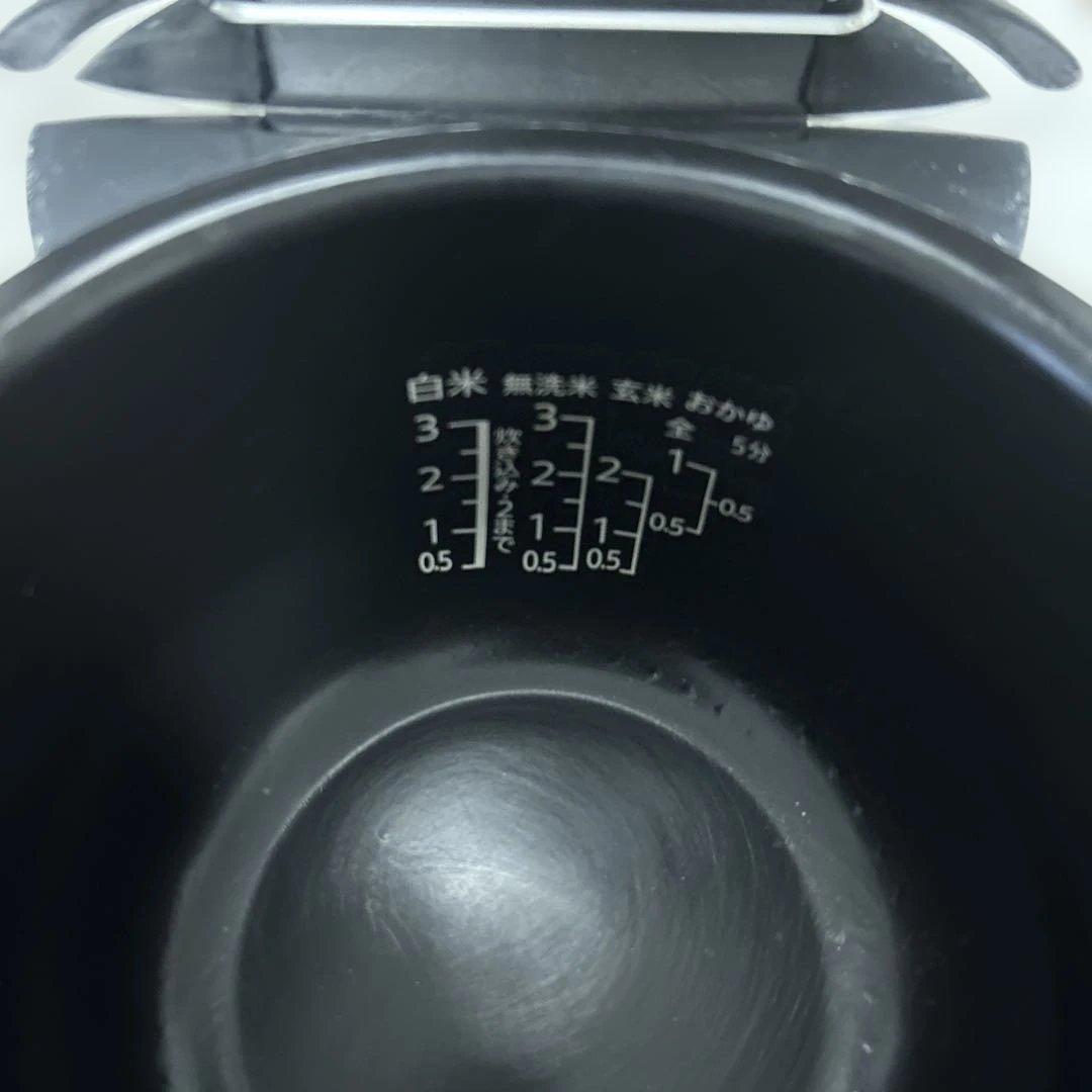 美品2023年製SHARP IH炊飯器 3合焚きKS-HF06B