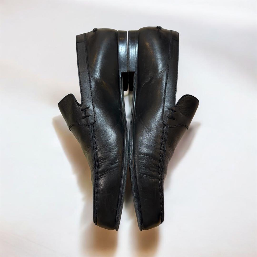 HERMES ローファー レザー スリッポン 38