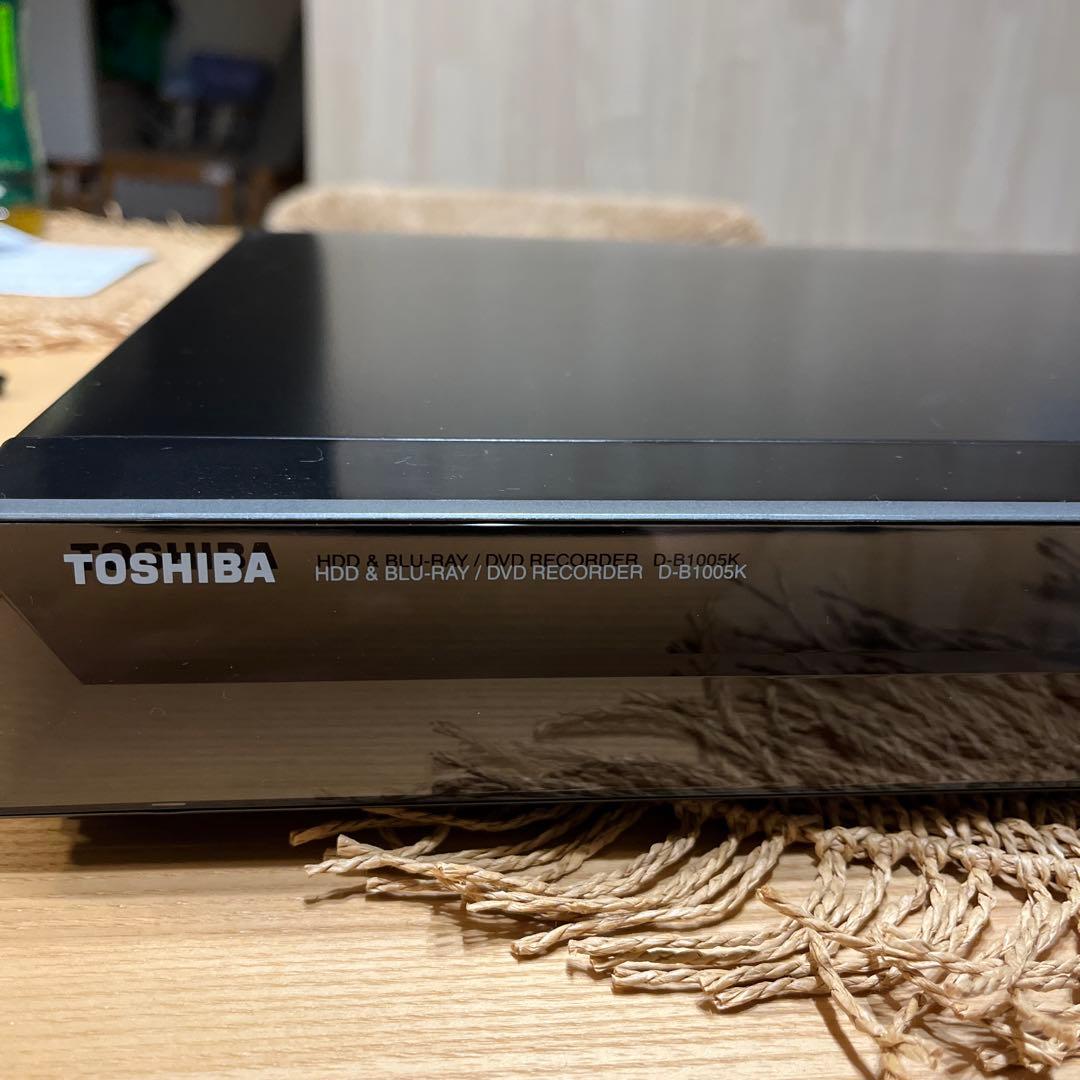 TOSHIBA VARDIA HDD＆ブルーレイレコーダー　D-B1005K