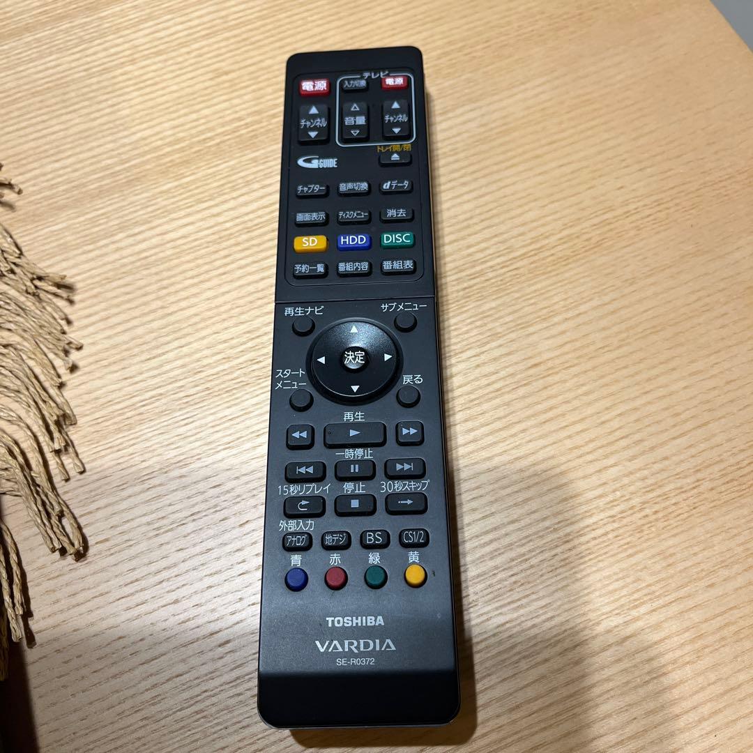 TOSHIBA VARDIA HDD＆ブルーレイレコーダー　D-B1005K
