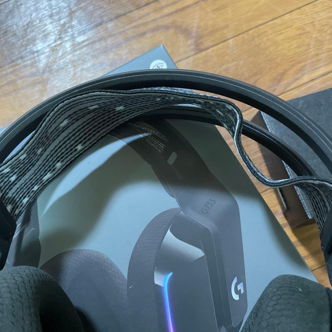 Logicool G733 ワイヤレス ゲーミングヘッドセット