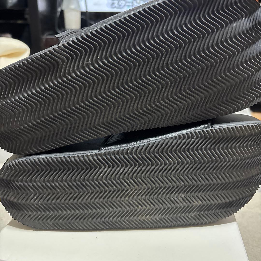 Y3 ブラック スライドサンダル