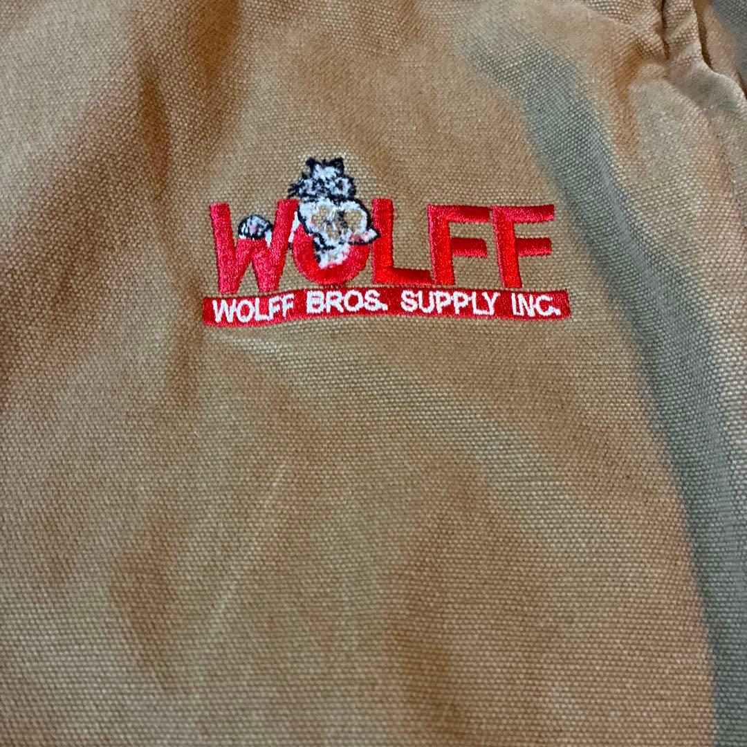 Carhartt コットンベージュベスト WOLFF