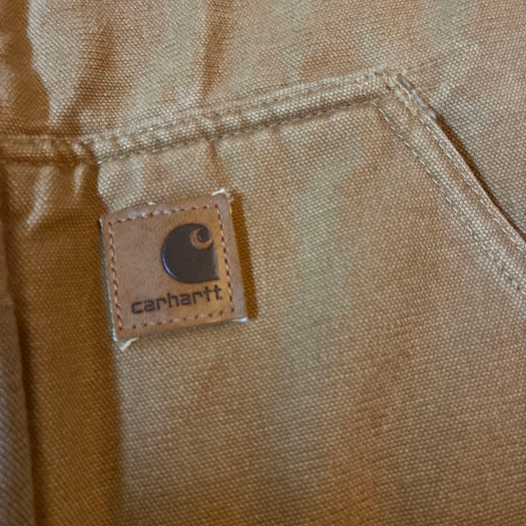 Carhartt コットンベージュベスト WOLFF