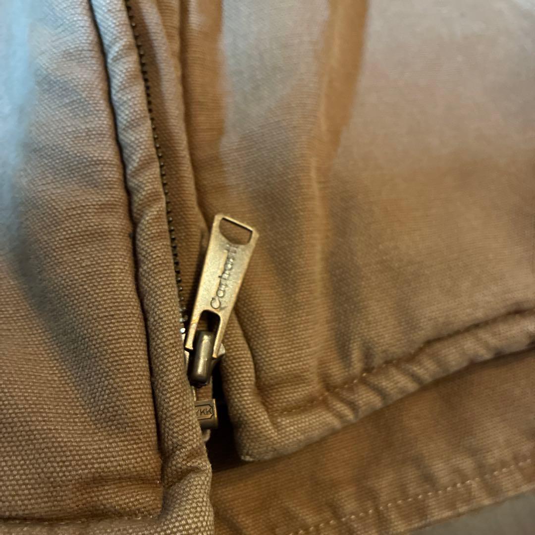 Carhartt コットンベージュベスト WOLFF