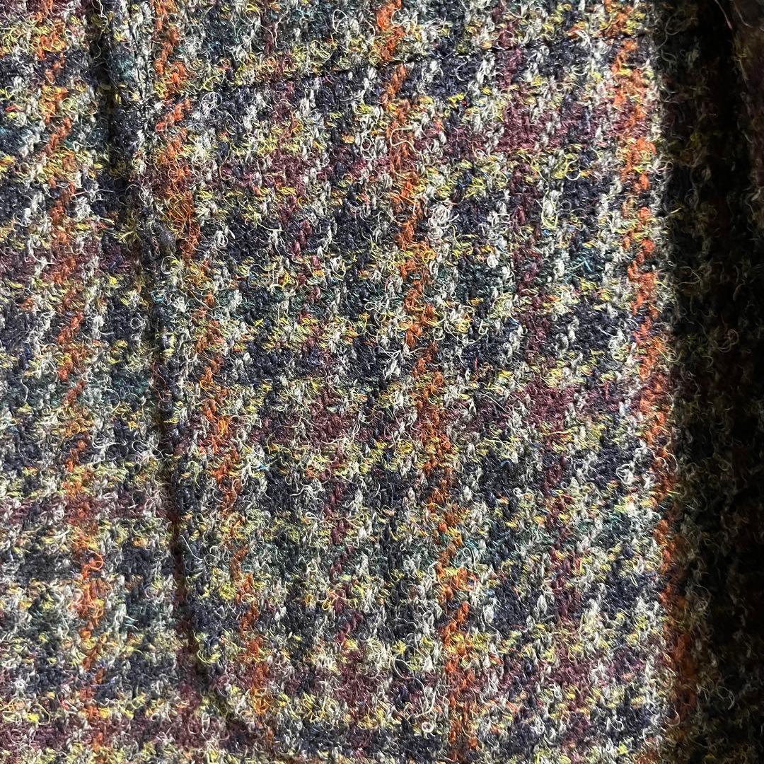 ハリスツイード　ジャケットベストセット　クリーニング済み　美品　日本製