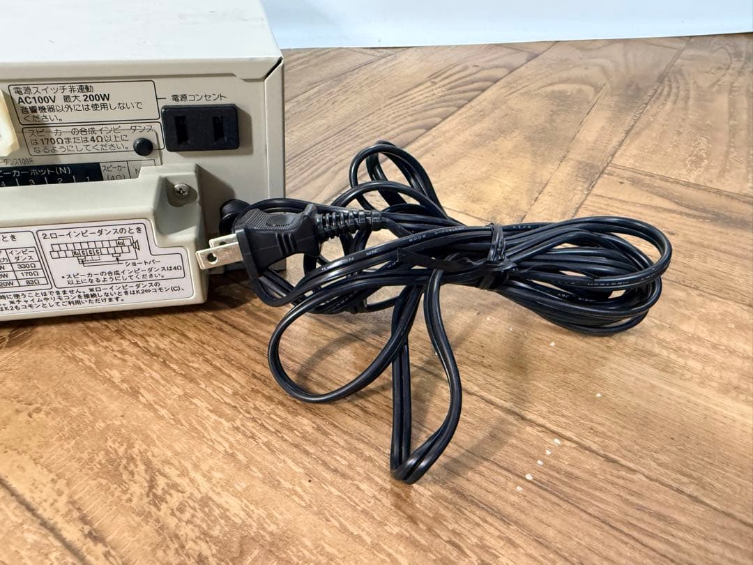 ◆音出しOK◆Panasonic◆ハイパワーアンプ◆WA-H60◆音響機材◆