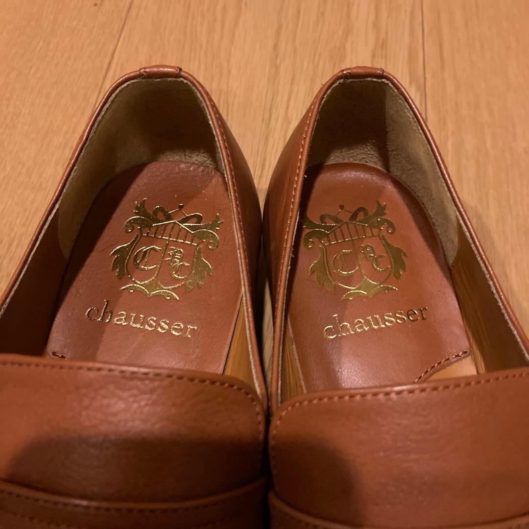odenplan 　chausser ブラウン ローファー 23