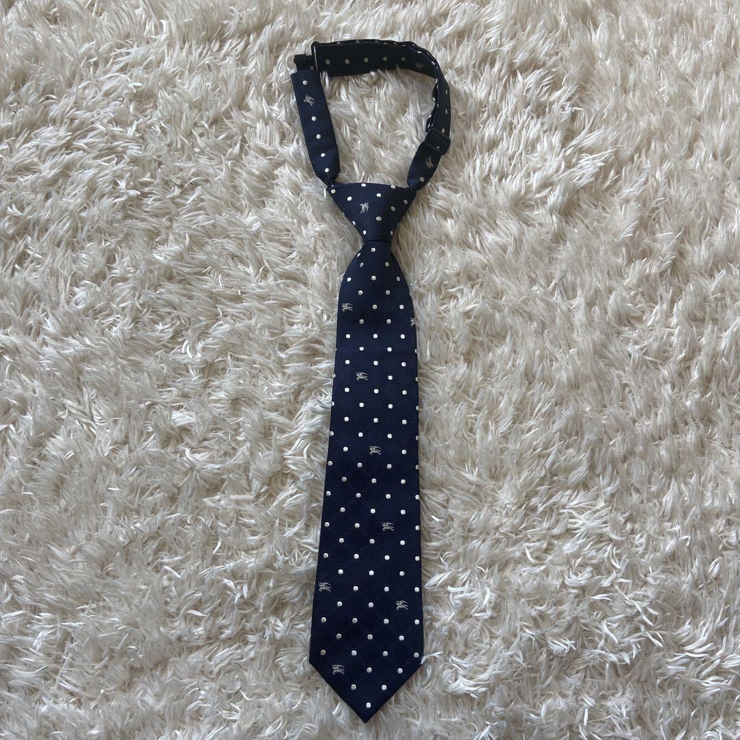 美品　バーバリーロンドン　キッズフォーマル　110 スーツ　男の子　紺　ネクタイ