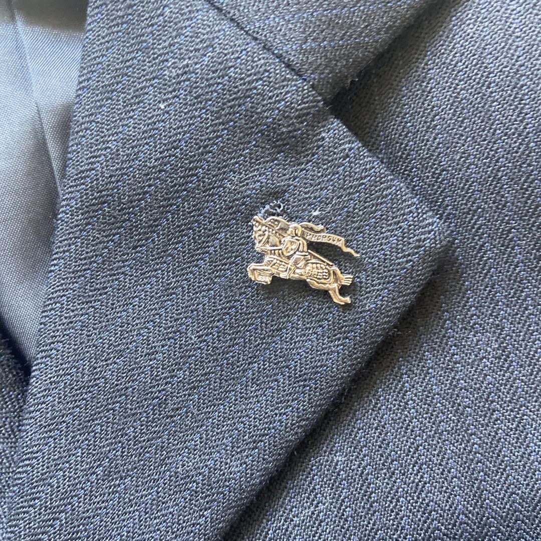 美品　バーバリーロンドン　キッズフォーマル　110 スーツ　男の子　紺　ネクタイ