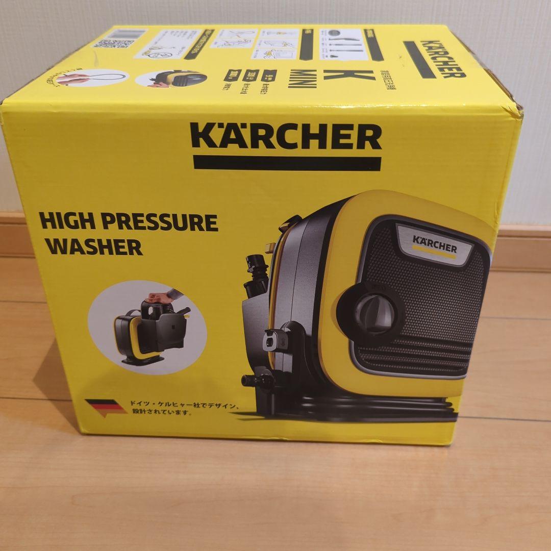 新品未開封 KÄRCHER 高圧洗浄機 K MINI 本体